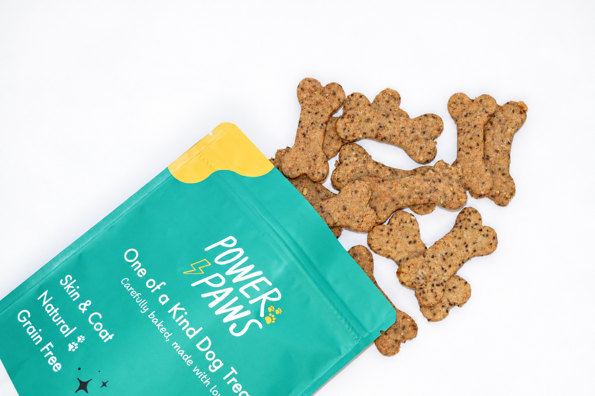 Peanut Butter Dog Treats — Skin & Coat, 28% Protein
