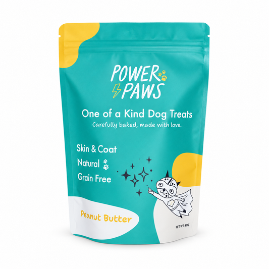 Peanut Butter Dog Treats — Skin & Coat, 28% Protein